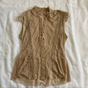Free People women’s lace top